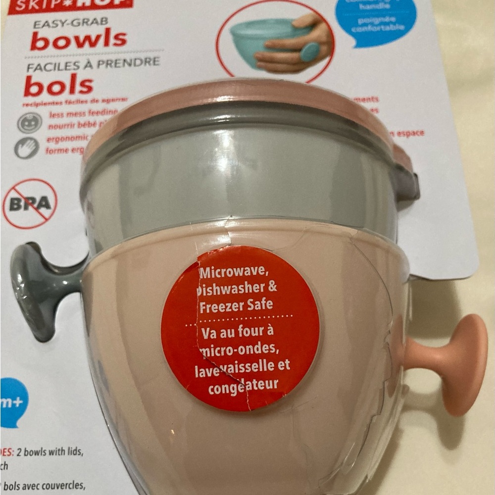 Easy-grab bowls